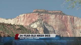 Las Vegas hiker 24 dies after fall at Zion National Park [upl. by Avner731]