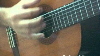 Arabic Guitar Rhythm 110 Spanish with Rasgueado and muting 2الإيقاع الإسباني [upl. by Ahsikel]