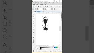 Simple Coreldraw design [upl. by Harihs]