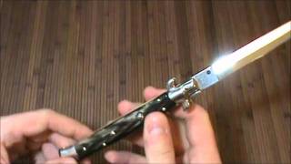 Knife Review Renzo Beltrame 11quot Stiletto [upl. by Leik]