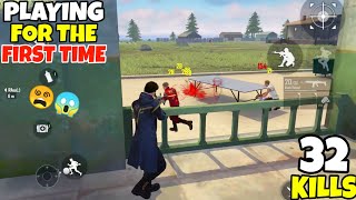 😱I Tried Free Fire For The First Time And Got 32 KILLS  FREE FIRE  CASETOO [upl. by Tade]