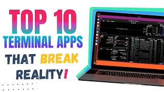 Top 10 INSANE Linux Terminal Applications You Should Be Using Command Line Sorcery [upl. by Nikolos]