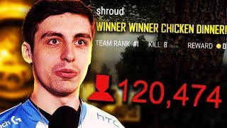 SHROUD PUBG TOURNAMENT FIRST PLACE [upl. by Recnal]