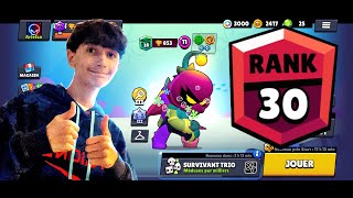 Je RUSH ma LILY RANG 30 FR  BRAWLSTARS [upl. by Soisanahta]