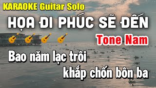 HỌA ĐI PHÚC SẼ ĐẾN KARAOKE GUITAR TONE NAM  HIẾU TRÌNH GUITAR [upl. by Aleicarg215]