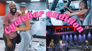 CYCLEBAR AUDITION☆ 3 SPIN CLASSES IN 48 HOURS VLOG [upl. by Ulises240]