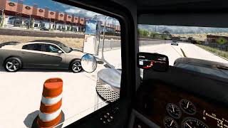 4K ATS  Peterbilt  crash 123  VR VALVE INDEX 216060 fps [upl. by Ahseenal]