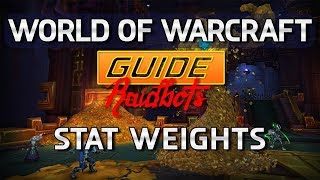 World of Warcraft Guide  Raidbots Stat Weights amp Pawn [upl. by Dagny]