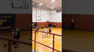 Middle School Basketball My son Rayne Num4 [upl. by Hsekin]