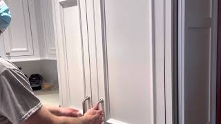 Removing Refrigerator door panels [upl. by Ilrak204]