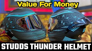 Studds Helmet  Best Budget Helmet Under 2000  Studds Thunder Helmet  Studds Helmet Review [upl. by Dunaville997]