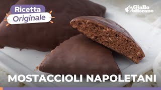 Mostaccioli napoletani RICETTA ORIGINALE [upl. by Gabey]