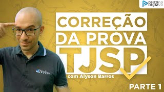 Correção da Prova do TJSP 2022 Psicólogo Analista Parte 01 [upl. by Akim609]