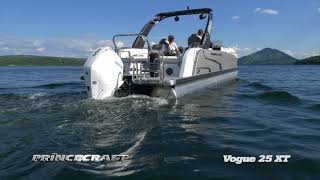 Princecraft  Vogue 25 XT 2022 Ponton  Pontoon [upl. by Schalles]