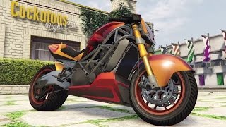 Shotaro Diabolus Custom Bati 801 RR  GTA V CAR SHOW LXXVII [upl. by Aerdied]