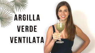 Come preparare largilla verde ventilata da bere  NATUROPATIA  CIAO VALENTINA [upl. by Nosraep]