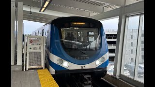 Translink Canada Line Full Ride YVRAirport to Waterfront [upl. by Kele]