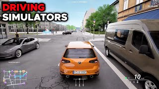 TOP 10 Best Driving Simulator Games for PC to Play in 2023 [upl. by Nyltyak571]