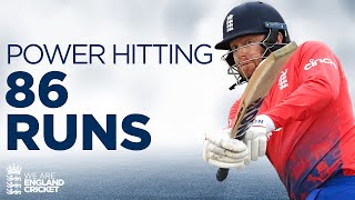 Brilliant Bairstow  86 Runs off 60 Balls  England v New Zealand T20 [upl. by Dekow]