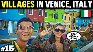 Worlds Most Colorful island in Venice Italy 🇮🇹  Europe Tour vlog [upl. by Rese34]