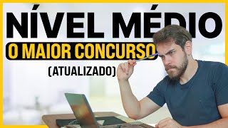 MELHOR CONCURSO NÍVEL MÉDIO 2024 PARA COMEÇAR HOJE🎯 [upl. by Pacorro444]