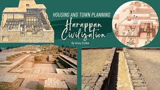 Town Planning  Harappan Civilization  NCERT Grade 6 [upl. by Ennaillek368]