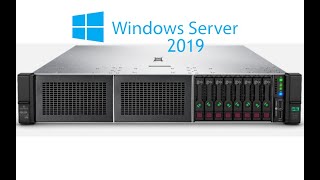 HPE ProLiant DL380  Gen10  Windows Server 2019 STND installation [upl. by Coplin432]