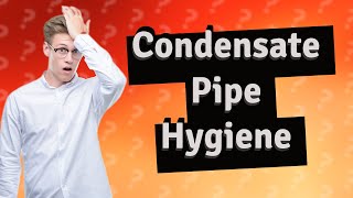 Should condensate pipe be full of water [upl. by Llenra]