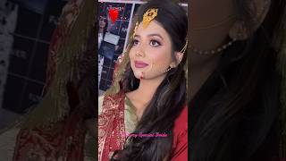 full bridal makeup tutorial  step by step bridal makeup  asoka makeup trends  shortsviral [upl. by Hey806]