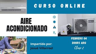 Curso GRATIS de Aires Acondicionados EN VIVO  Clase  2 [upl. by Aicila695]