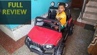 Kids Jammbo Jeep Review  Kids Jeep  Kids Jeep Review [upl. by Chadabe]