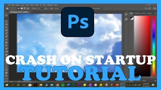 Photoshop – How to Fix Crash on Startup – Complete Tutorial [upl. by Simsar]