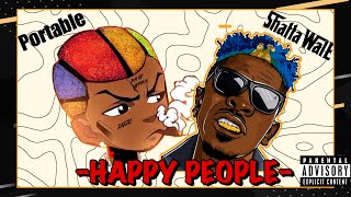 Portable Ft Shatta Wale  “Happy People” CrazyPiano🎶🎶🎶🔥🔥😬😬🇬🇭🇳🇬 [upl. by Arimahs]