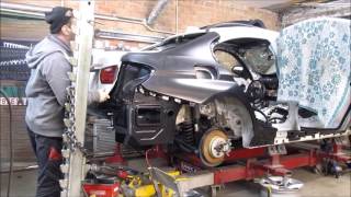 BMW 3 Body repair Ремонт кузова [upl. by Legna]