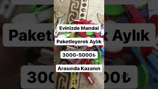 Evde paketleme işi yaparak kazanın detaylar videodaki sitede [upl. by Eecrad]