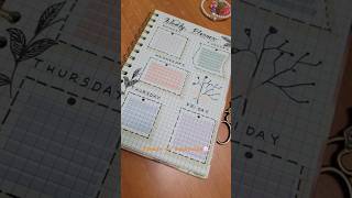 🌸Weekly Planner ideas🌸catladysdiary🌸shorts weeklyplanner 🌸 [upl. by Remo]