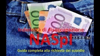 NASpI Guida completa alla disoccupazione INPS [upl. by Aloap97]