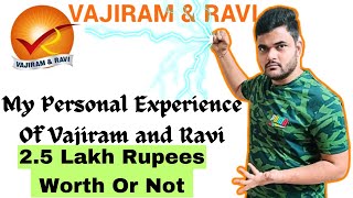 Vajiram and ravi coaching review  This Was Unexpected upsc vajiramandravi review [upl. by Eirbua578]