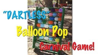 Safer than Balloon Darts Try DARTLESS Balloon Pop Carnival Game [upl. by Relyt114]