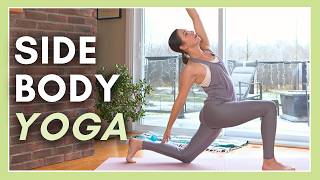 30 min Vinyasa Flow Yoga  SIDE BODY STRENGTH amp STRETCH [upl. by Tur]