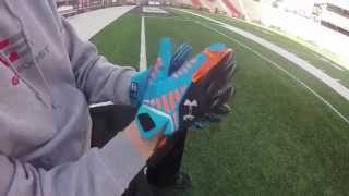 Football Gloves and Grip Boost [upl. by Dacie]