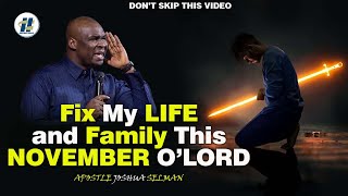 NOVEMBER SHALL FAVOUR YOU  APOSTLE JOSHUA SELMAN [upl. by Kohler]