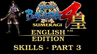 Sengoku Basara 4 Sumeragi  Skills English Part 3 v085 [upl. by Crawford]