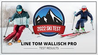 2022 Line Tom Wallisch Pro  SkiEssentialscom Ski Test [upl. by See]