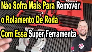 COMO REMOVER A PISTA DO ROLAMENTO DE RODA SEM SOFRER FERRAMENTA FANTÁSTICA [upl. by Ahsikyw]