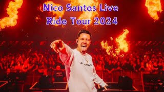 Nico Santos Live  Ganzes Konzert  Ride Tour 2024  Zenith München  4K [upl. by Zeta]