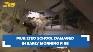 Mukilteo school to move to remote learning until after winter break due to fire damage [upl. by Concepcion]