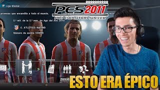 CUANDO LA LIGA MASTER ERA BUENA  PES 2011 [upl. by Salomie]