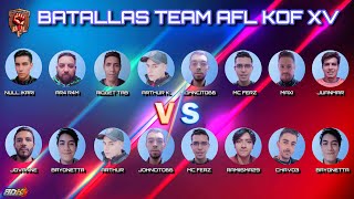 VIERNES 13 DE MALA SUERTE RETAS EN KOF XV TEAM AFL [upl. by Alor359]