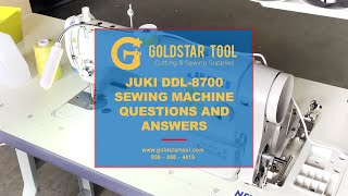 Juki Machine Setting DDL8700B7 Incoder setting [upl. by Onairelav]